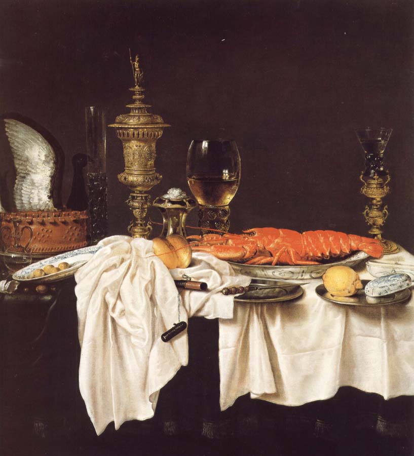 Still life with a Lobster